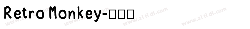 Retro Monkey字体转换